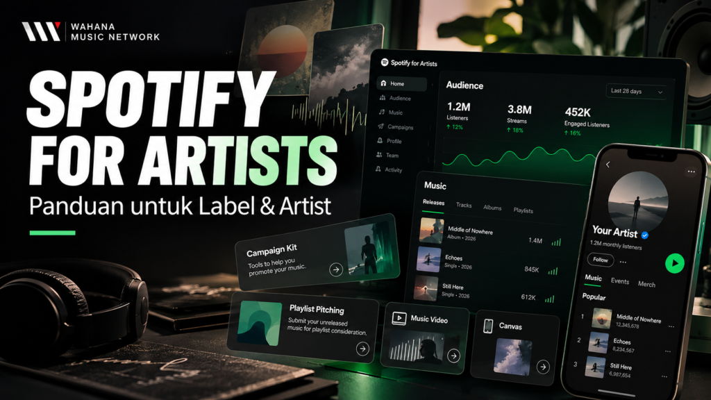 Spotify for Artists: Panduan untuk Label dan Artist di Spotify spotify for artists guide